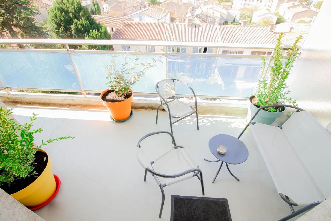 Carcassonne Centre Avec Balcon Et Parking Apartamento Exterior foto